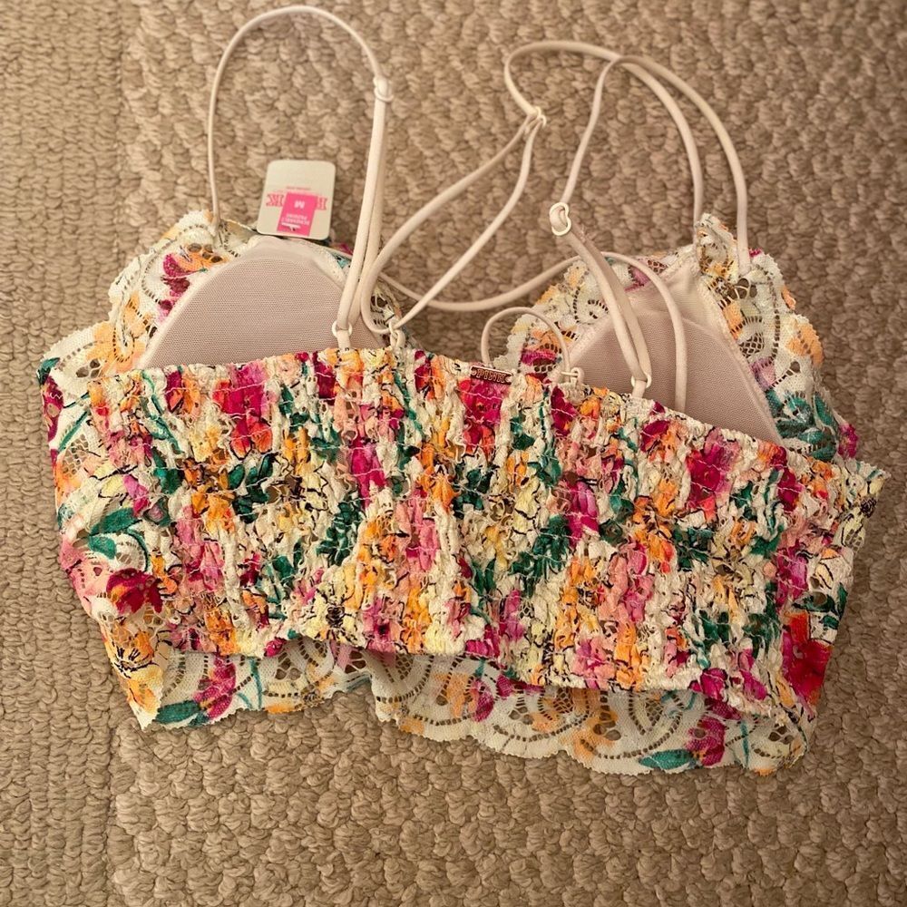 Victorias Secret Floral Lace Bralette - Picture 4 of 4